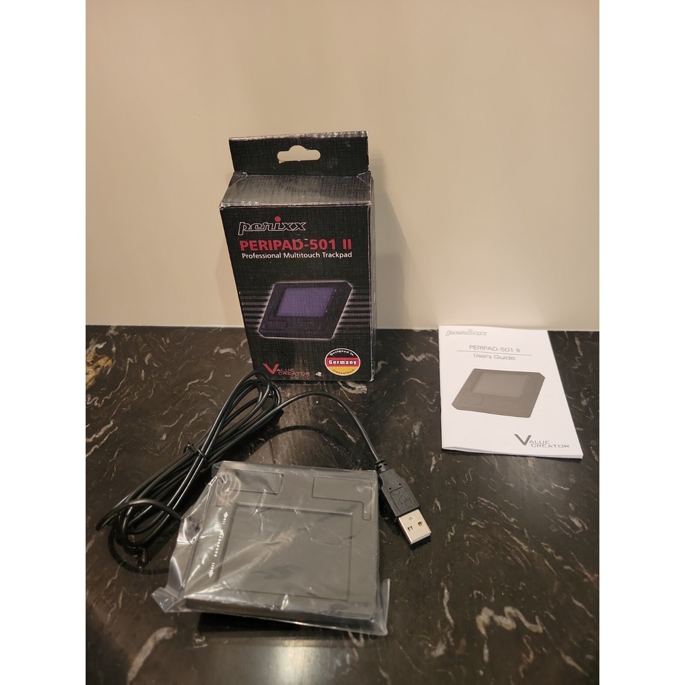 Perix PERIPAD-501 - Wired USB Touch Pad - Black New